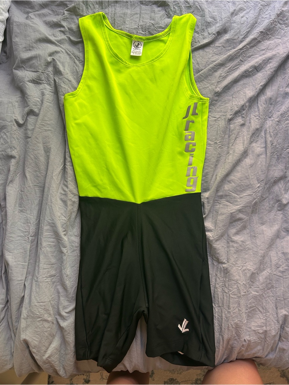 Neon Green JL Rowing unisuit